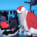 Weihnachtsmann in Alaska