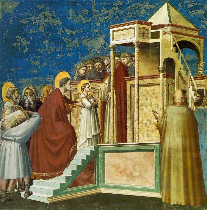 Presentation of the Virgin by Giotto