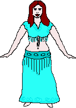 Handhaltung beim Bauchtanz