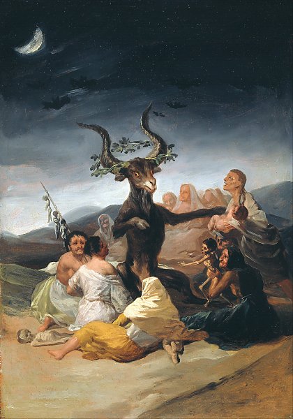 Hexensabbath von Goya