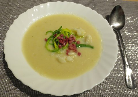 Blumenkohlsuppe kalorienarm