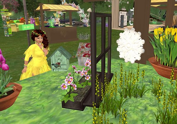 Fr&uuml;hlingsmarkt auf der Sim World of Seasons