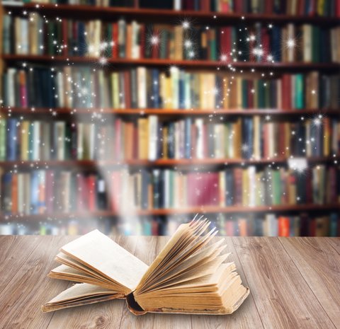 Magische Momente - hier mit einem Buch