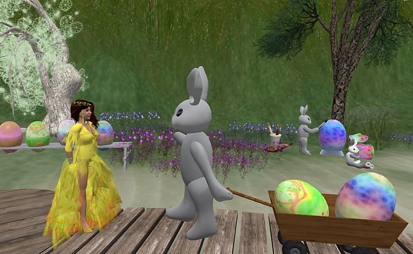 Osterambiente auf der Sim World of Seasons