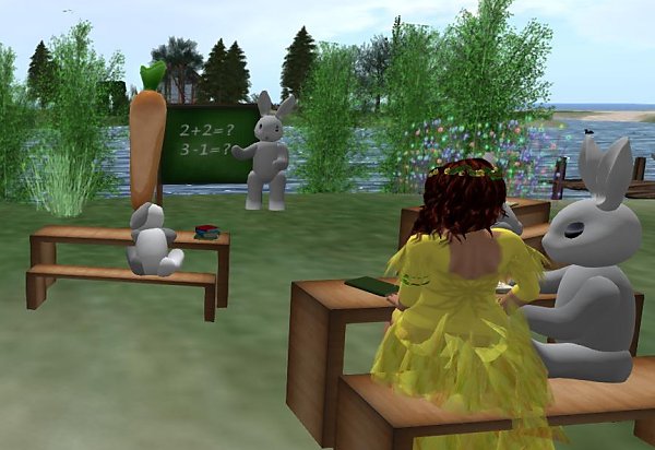 Osterhasenschule auf der Sim World of Seasons