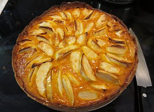 K&uuml;rbis-Apfel-Tarte