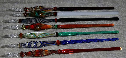 Glasfedern von Bordeaux